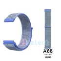 小米手錶運動版 22mm 通用 GTR2 GTR3 GTR4 22mm  尼龍 尼龍回環 尼龍迴環 錶帶-規格圖9