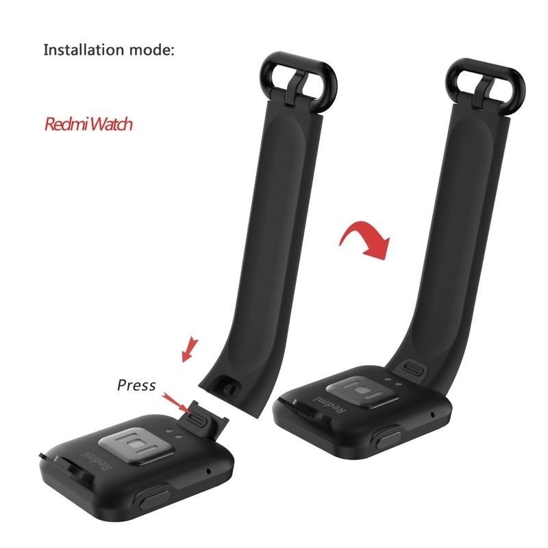 台灣現貨 小米手錶超值版錶帶 小米手錶超值版 紅米手錶 Redmi Watch 小米手錶LITE 矽膠錶帶 替換 錶帶-細節圖3
