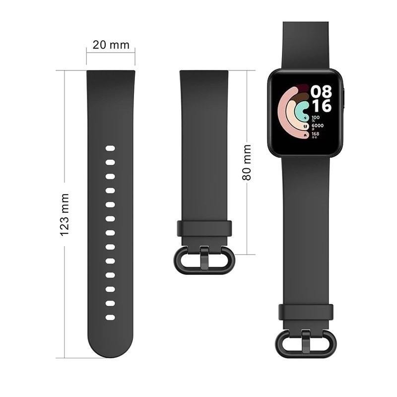 台灣現貨 小米手錶超值版錶帶 小米手錶超值版 紅米手錶 Redmi Watch 小米手錶LITE 矽膠錶帶 替換 錶帶-細節圖6