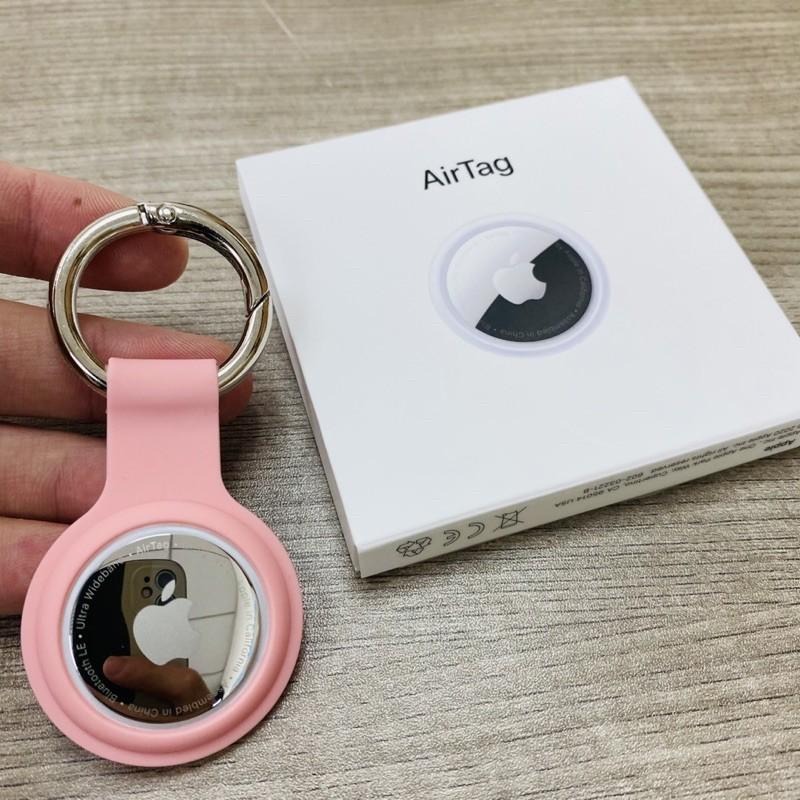 Airtag Airtags 保護套 矽膠保護套 基本款 雙開孔 鑰匙扣-細節圖2