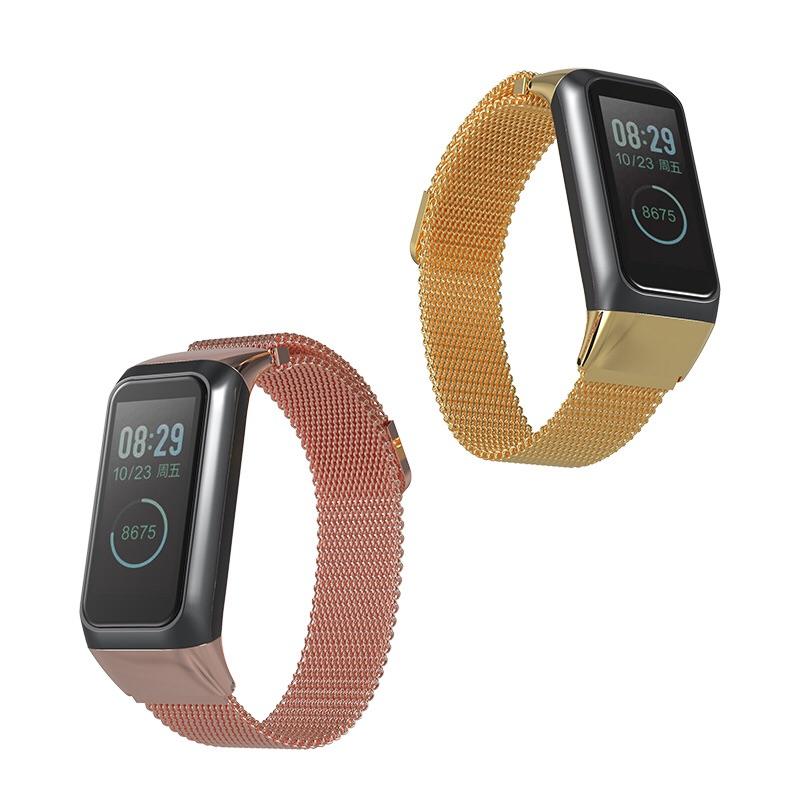 Amazfit2 米動手環2 米蘭 磁吸 金屬錶帶 適用 Cor 2 米動手環二代 型號：A1712 A1713-細節圖7