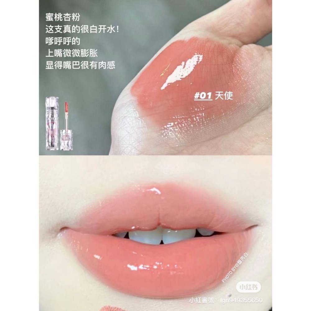 【24H快速出貨】 花洛莉亞唇漆 NEW✨ 好美莉亞系列唇漆  FLORTTE 鏡面 成膜不易沾杯！-細節圖2