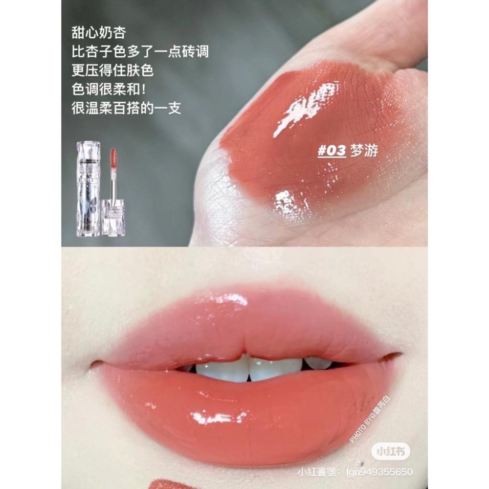 【24H快速出貨】 花洛莉亞唇漆 NEW✨ 好美莉亞系列唇漆  FLORTTE 鏡面 成膜不易沾杯！-細節圖4