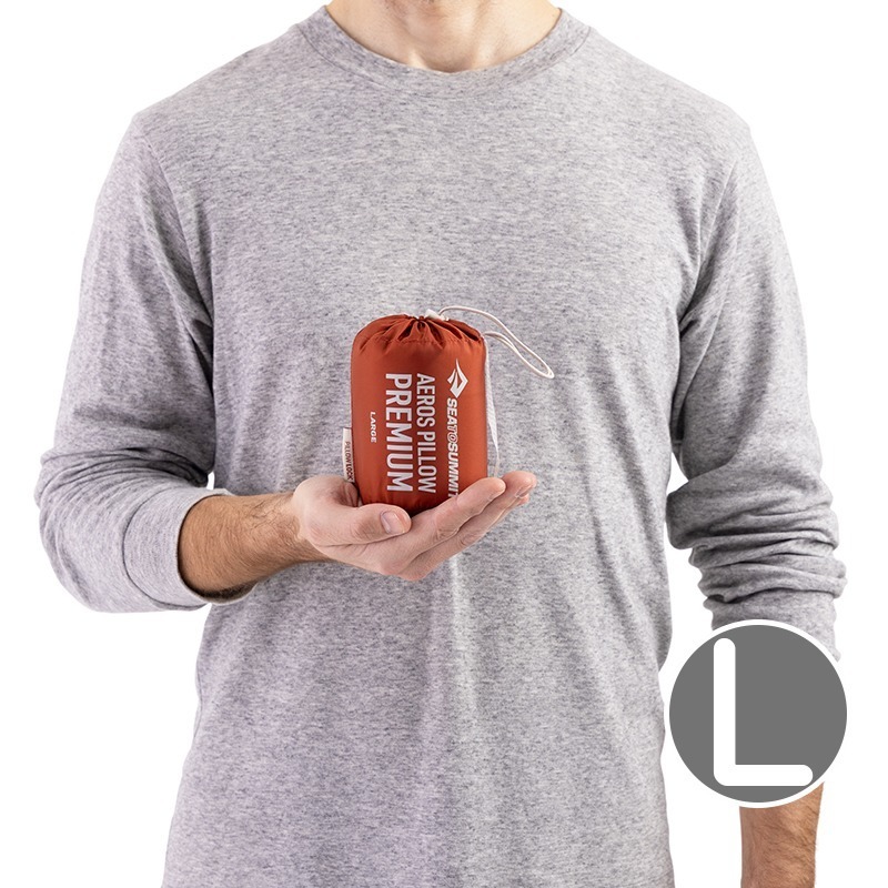 SEA TO SUMMIT Aeros 輕奢充氣枕 地中海綠 STS0004 旅行枕 登山枕頭 OUTDOOR NICE-細節圖3