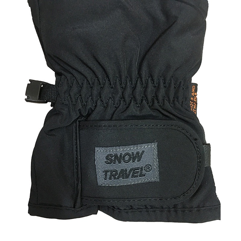 雪之旅SNOW TRAVEL 防水透氣保暖手套 AR-6 黑色 防寒手套 騎車手套 防風手套 OUTDOOR NICE-細節圖4