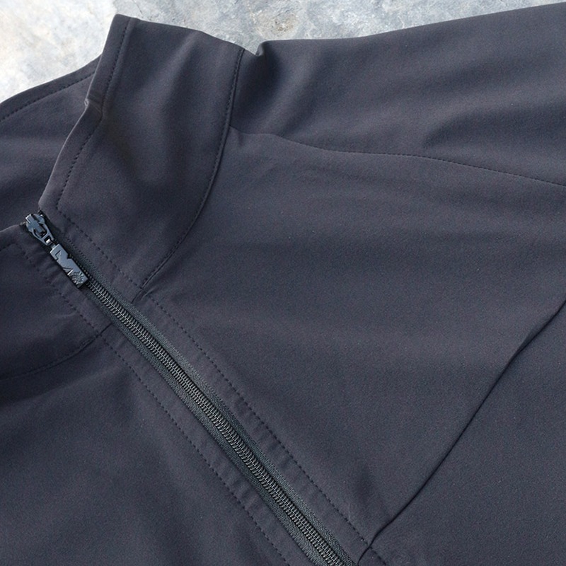 山林MOUNTNEER 男款彈性抗UV短版外套 51J05 黑色 排汗外套 防曬外套 輕薄涼感 OUTDOOR NICE-細節圖3