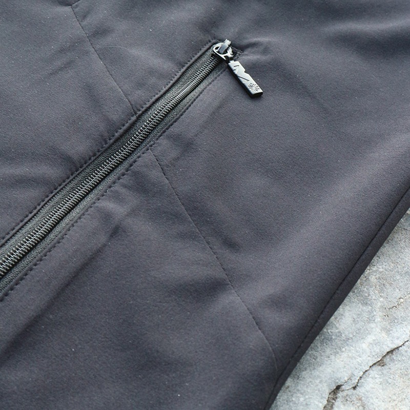 山林MOUNTNEER 男款彈性抗UV短版外套 51J05 黑色 排汗外套 防曬外套 輕薄涼感 OUTDOOR NICE-細節圖5