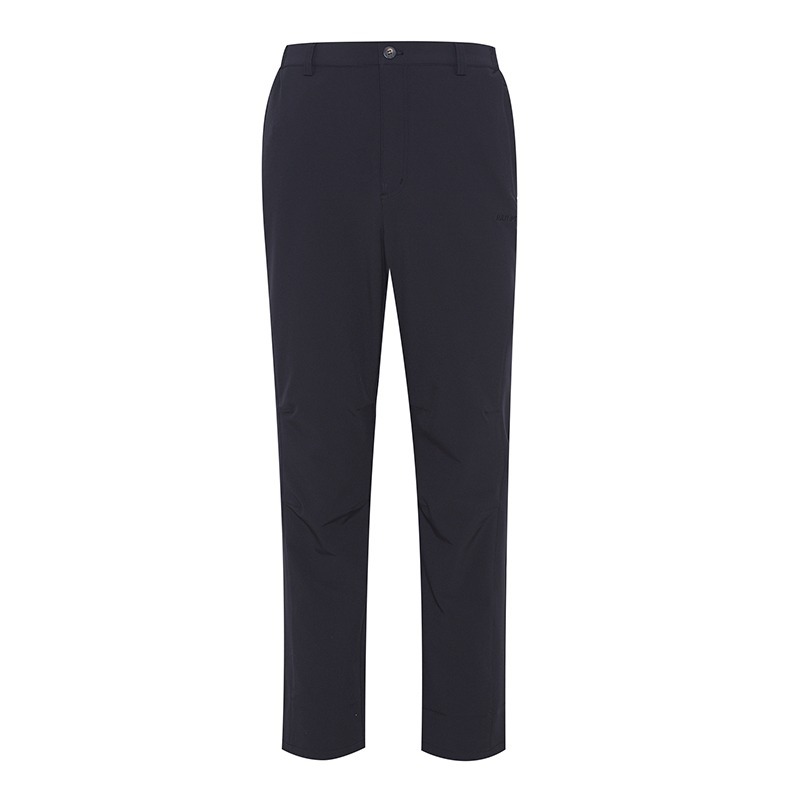 瑞多仕RATOPS 男款彈性保暖長褲 立體側邊剪裁 DA3730 黑色 休閒長褲 平織長褲 OUTDOOR NICE-細節圖2