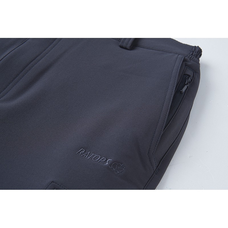 瑞多仕RATOPS 男款彈性保暖長褲 多口袋款 DA3733 暗鐵灰 休閒長褲 平織長褲 OUTDOOR NICE-細節圖4