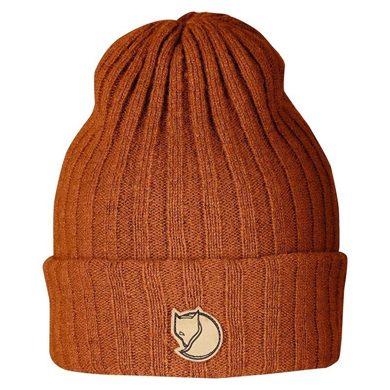 Fjallraven Byron Hat 羊毛帽 秋葉橘 77388 毛帽 保暖帽 OUDTOOR NICE-細節圖2