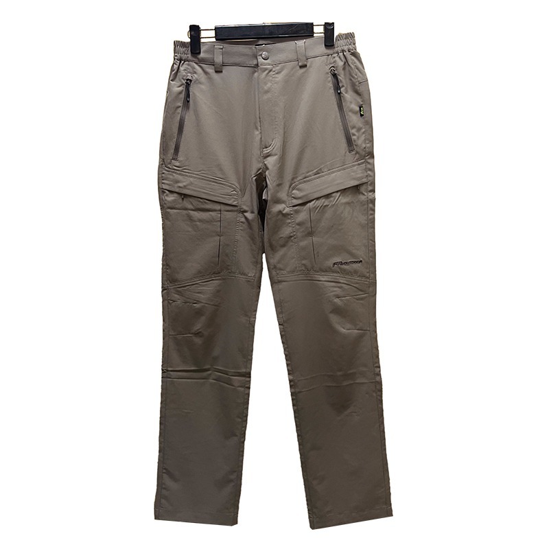 維特FIT 男款吸濕排汗抗UV機能長褲 OS1806 沙棕色 排汗長褲 防曬長褲 休閒長褲 OUTDOOR NICE-細節圖2