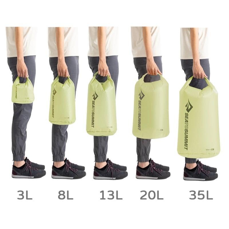 SEA TO SUMMIT 30D 輕量防水收納袋 20公升 亮藍 防水袋 溯溪袋 游泳袋 OUTDOOR NICE-細節圖7