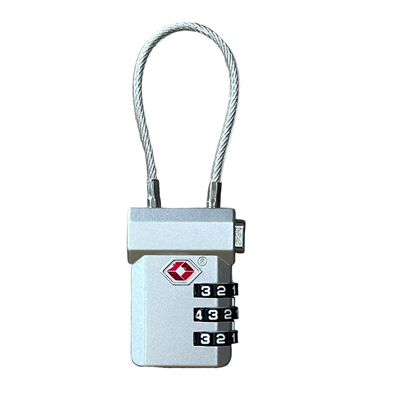 荷蘭TravelSafe Travel Lock TSA 海關密碼鎖-鋼索 FTS0324 OUTDOOR NICE-細節圖2