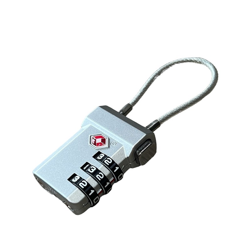 荷蘭TravelSafe Travel Lock TSA 海關密碼鎖-鋼索 FTS0324 OUTDOOR NICE-細節圖3