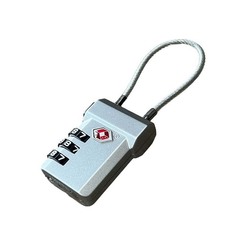 荷蘭TravelSafe Travel Lock TSA 海關密碼鎖-鋼索 FTS0324 OUTDOOR NICE-細節圖4