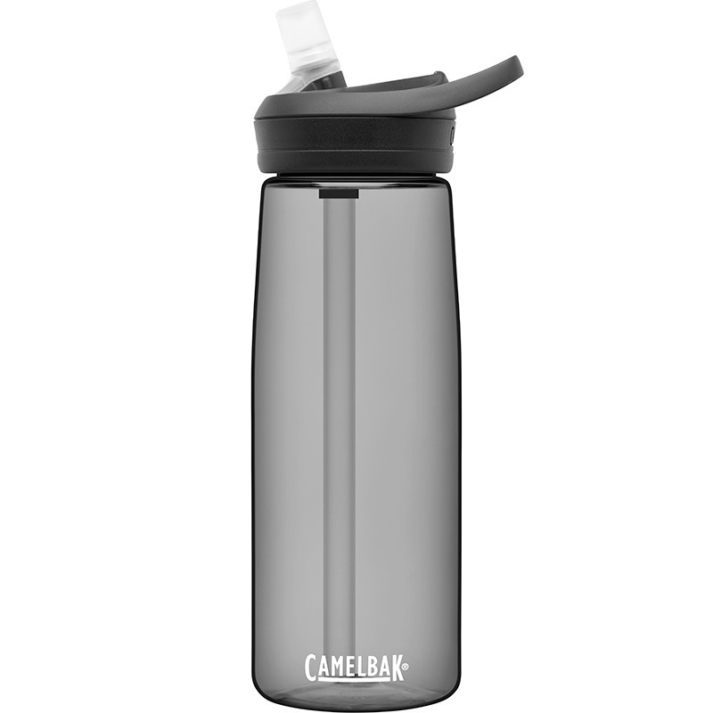 CAMELBAK 750ml eddy+多水吸管水瓶RENEW 炭黑 運動水壺 吸管水壺 OUTDOOR NICE-細節圖2