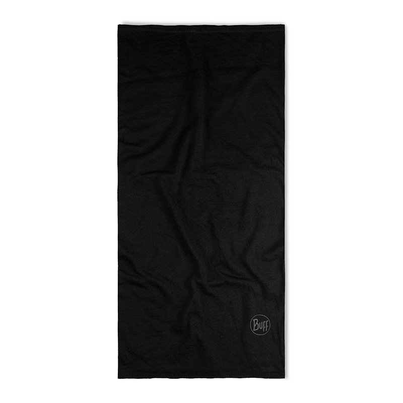 西班牙BUFF 魔術頭巾 舒適素面-美麗諾羊毛頭巾 黑色幽默 100637 圍巾 脖圍 OUTDOOR NICE-細節圖3