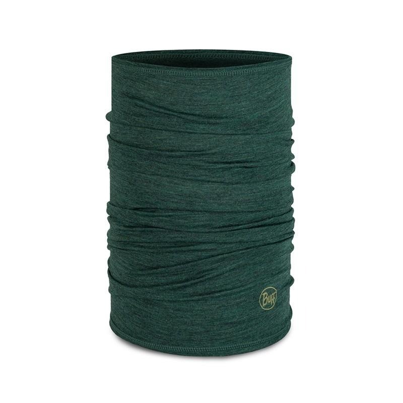 西班牙BUFF 魔術頭巾 舒適素面-美麗諾羊毛頭巾 淺草綠 113010-313 圍巾 脖圍 OUTDOOR NICE-細節圖2