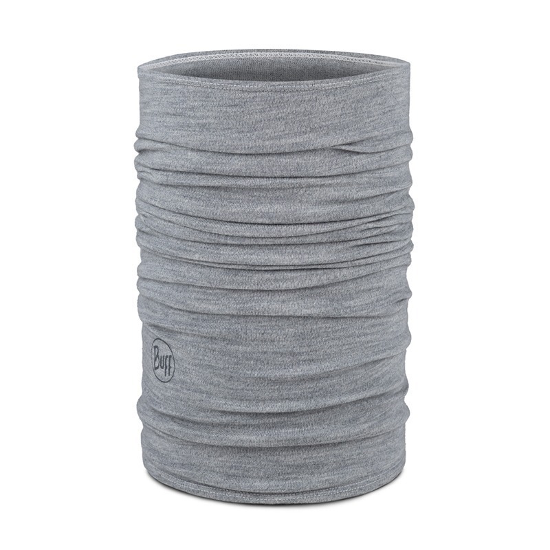西班牙BUFF 魔術頭巾 保暖織色-美麗諾羊毛頭巾 雲朵白 113023-003 圍巾 脖圍 OUTDOOR NICE-細節圖2