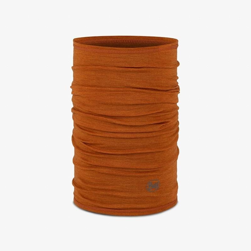 西班牙BUFF 魔術頭巾 舒適素面-美麗諾羊毛頭巾 薑黃色 117819-221 圍巾 脖圍 OUTDOOR NICE-細節圖2