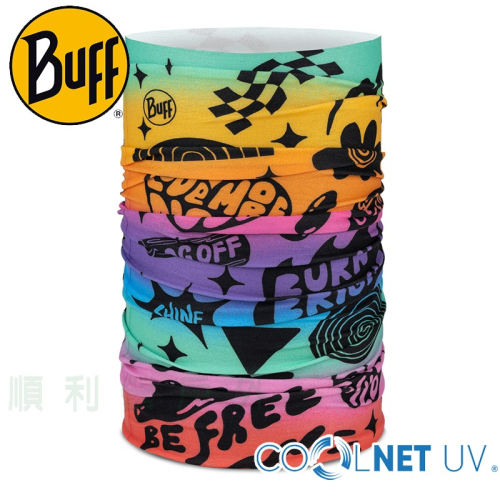 BUFF COOLNET 抗UV頭巾 PRIDE 愛似百匯 133635-555 排汗涼感 OUTDOOR NICE