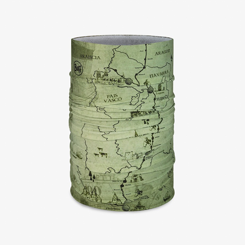 BUFF COOLNET 抗UV頭巾 聖雅各之路-法國之路 134425-845 涼感快乾 OUTDOOR NICE-細節圖2