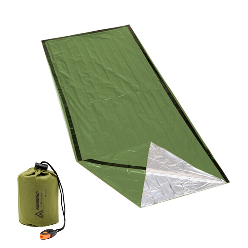 ADISI 緊急救難睡袋 AS21051 急救毯 鋁箔毯 地震包 保暖毯 野外求生裝備 OUTDOOR NICE-細節圖2