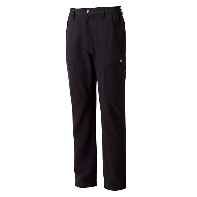 維特FIT 男款彈性防潑水磨毛多口袋保暖長褲 NW1802 經典黑 保暖褲 休閒褲 工作褲 OUTDOOR NICE-細節圖2