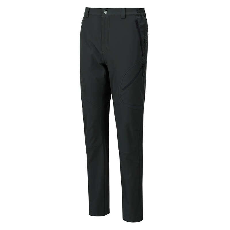 維特FIT 男款防潑水四面彈性三季褲 OW1802 褐綠色 休閒長褲 多口袋褲 登山露營 OUTDOOR NICE-細節圖2