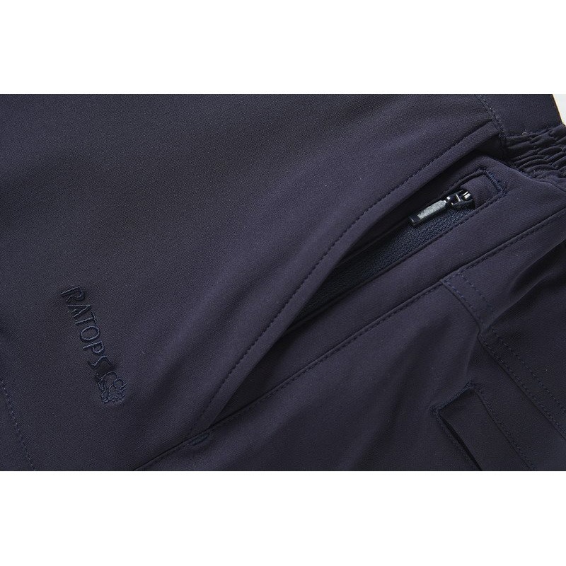 瑞多仕RATOPS 男款彈性THERMOLITE休閒長褲 多口袋款 DA3723 夜宿藍 OUTDOOR NICE-細節圖4