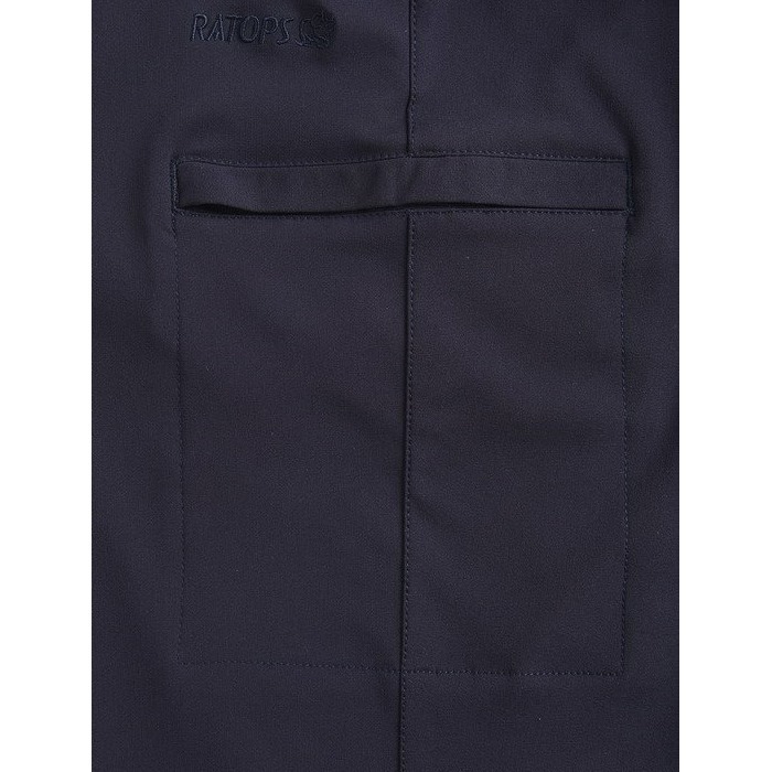 瑞多仕RATOPS 男款彈性THERMOLITE休閒長褲 多口袋款 DA3723 夜宿藍 OUTDOOR NICE-細節圖5