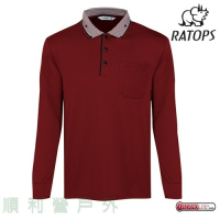 瑞多仕RATOPS 男款THERMOLITE保暖排汗衣 桔磚褐 DB6033 中層衣 休閒服 OUTDOOR NICE