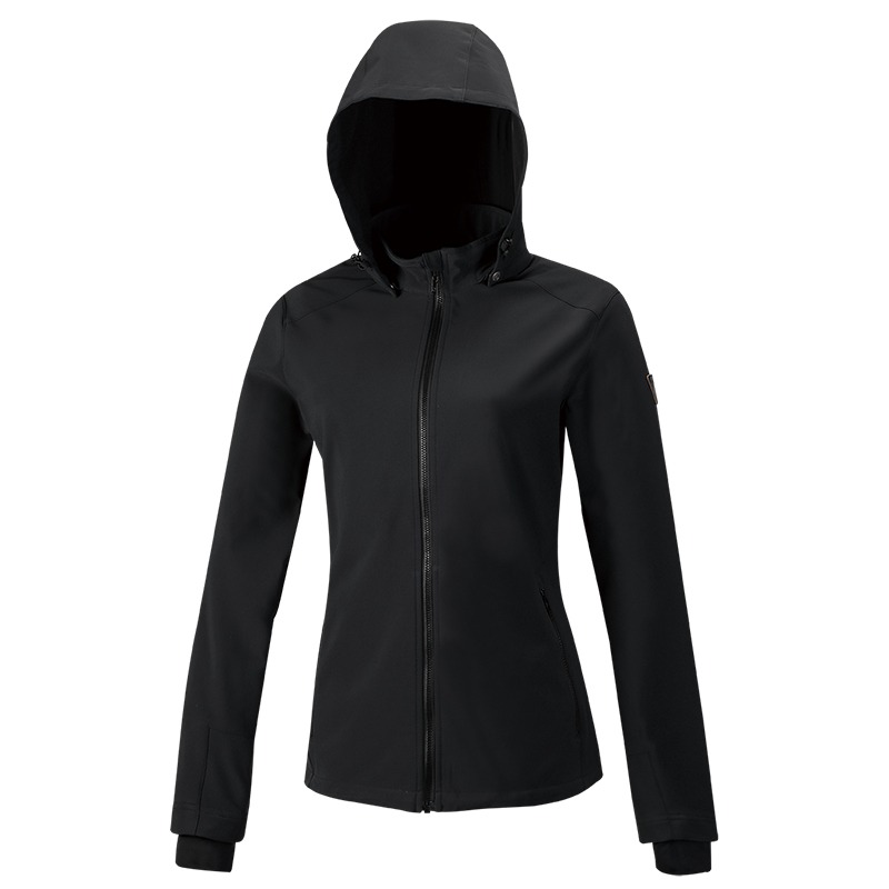 山林MOUNTNEER 女款輕量防風 SOFT SHELL外套 42J10 黑色 軟殼外套 OUTDOOR NICE-細節圖2