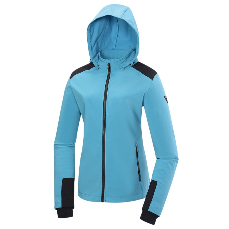 山林MOUNTNEER 女款輕量防風 SOFT SHELL外套 42J10 碧藍 軟殼外套 OUTDOOR NICE-細節圖2