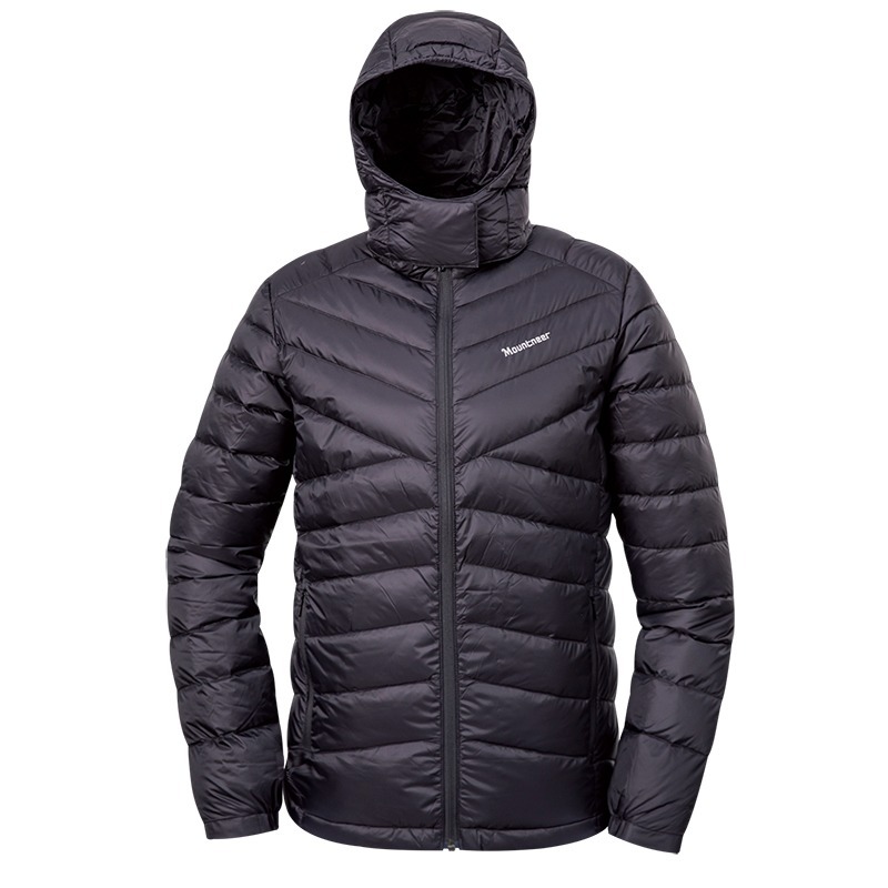山林MOUNTNEER 男800FP鵝絨外套 52J01 黑色 羽絨衣 羽絨外套 防寒外套 OUTDOOR NICE-細節圖2