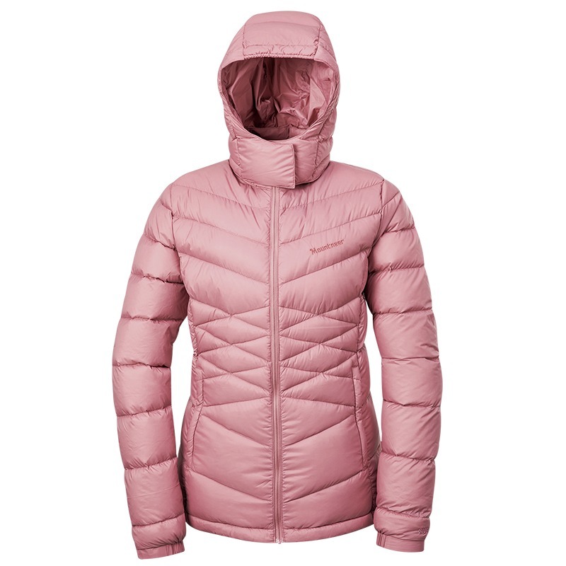 山林MOUNTNEER 女800FP鵝絨外套 52J02 粉紅 羽絨衣 羽絨外套 防寒外套 OUTDOOR NICE-細節圖2