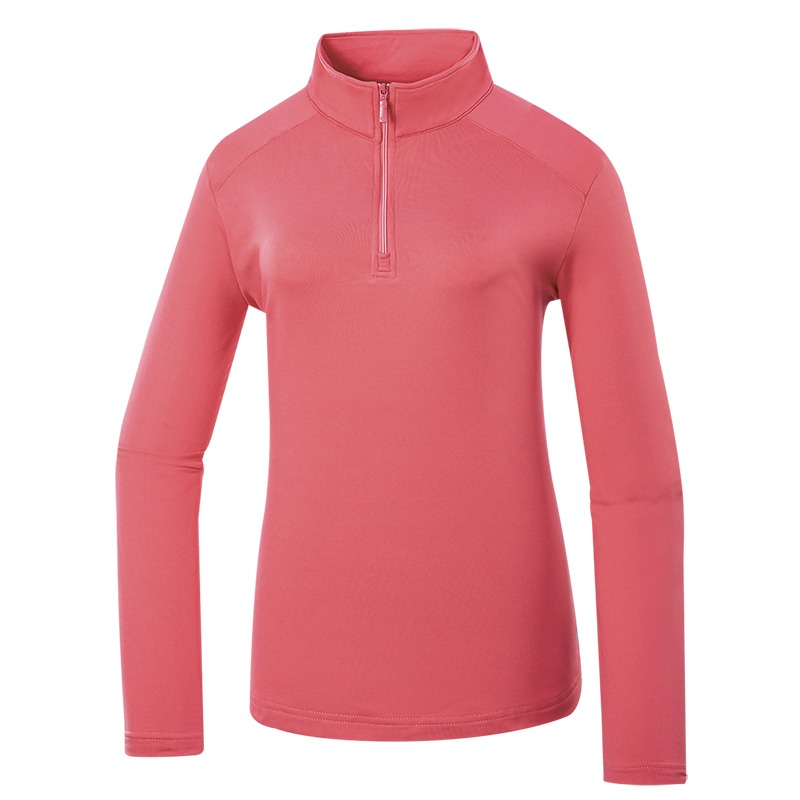 山林MOUNTNEER 女款Polygiene抗菌保暖衣 52P12 珊瑚紅 中層衣 吸濕排汗 OUTDOOR NICE-細節圖2
