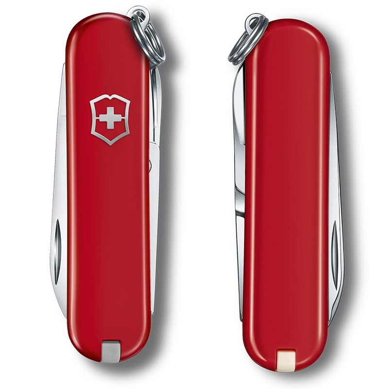 瑞士維氏 VICTORINOX 經典款7功能 58mm 瑞士刀 紅色 0.6223 OUTDOOR NICE-細節圖3