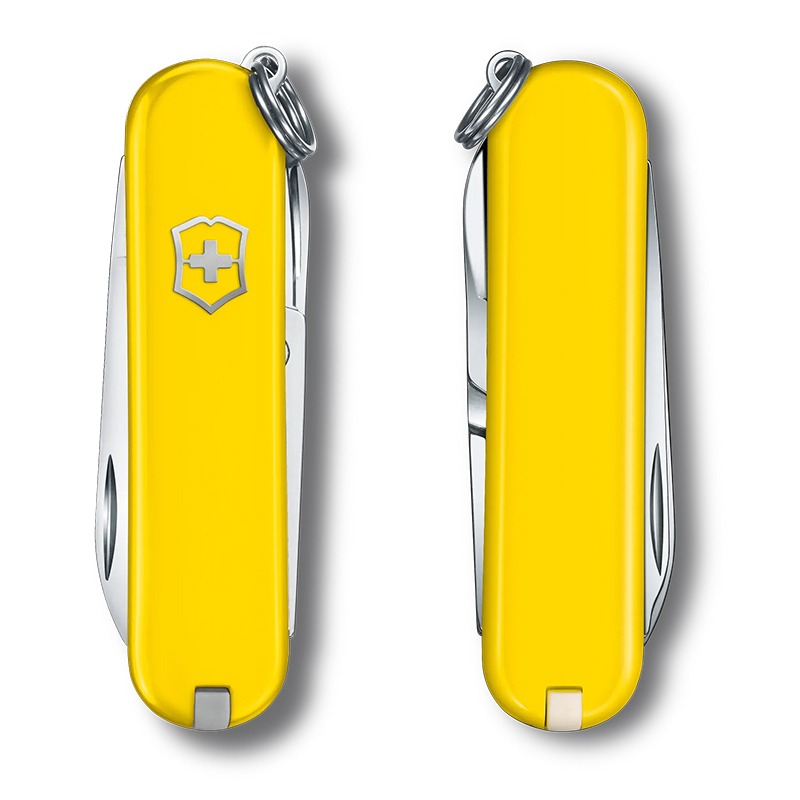 瑞士維氏 VICTORINOX 經典款7功能 58mm 瑞士刀 黃色 0.6223.8G OUTDOOR NICE-細節圖3