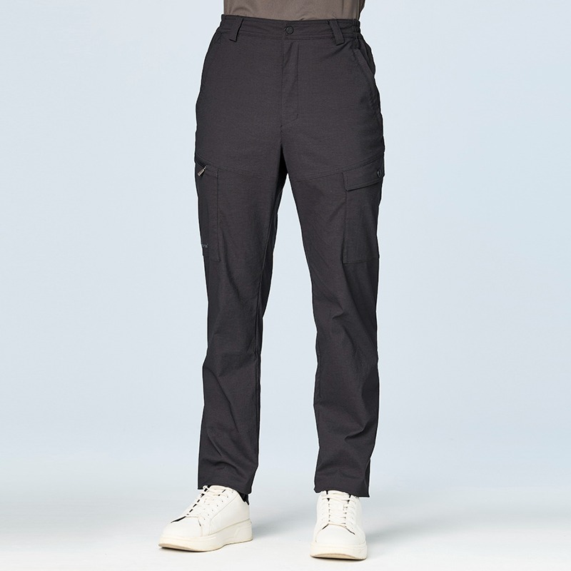 荒野WILDLAND 男款彈性CORDURA四季款機能褲 0B22326 黑水塘 耐磨長褲 OUTDOOR NICE-細節圖3