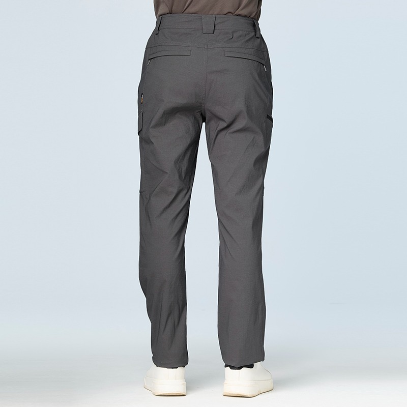 荒野WILDLAND 男款彈性CORDURA四季款機能褲 0B22326 煙灰色 耐磨長褲 OUTDOOR NICE-細節圖4