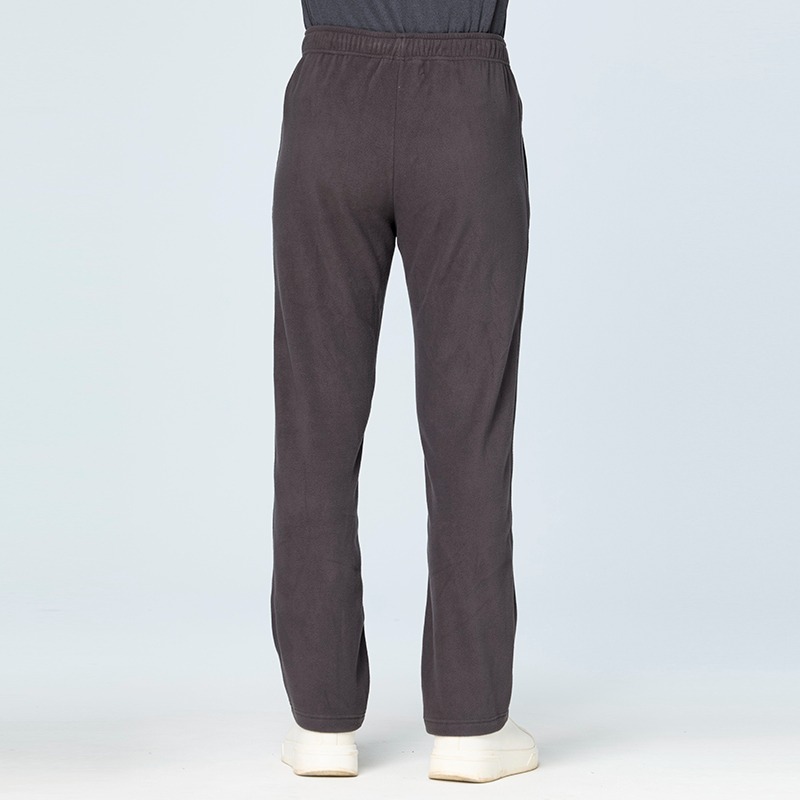 荒野WILDLAND 男款彈性PILE刷毛保暖長褲 W2536 深霧灰 居家褲 雙刷長褲 OUTDOOR NICE-細節圖4