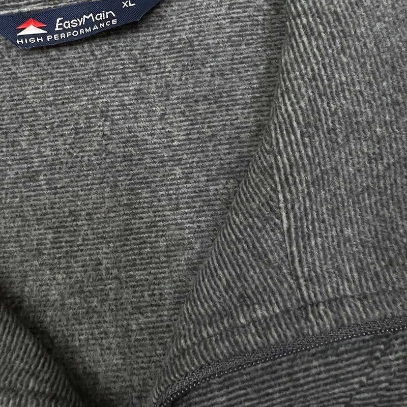 衣力美EASYMAIN 男款輕暖排汗休閒衫 SE21075 灰色 POLARTEC 輕量保暖 OUTDOOR NICE-細節圖5