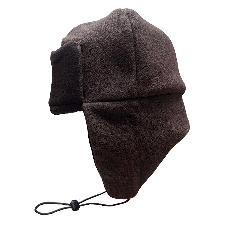 衣力美EASYMAIN 抗風輕暖高所帽 H09019 深可可 POLARTEC WIND OUTDOOR NICE-細節圖4