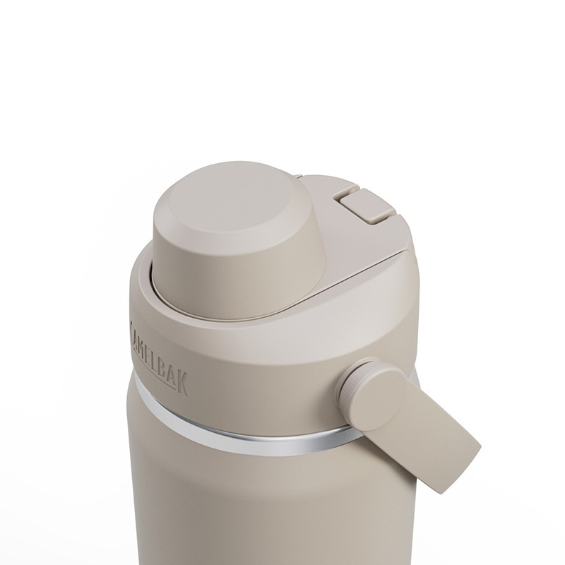 美國CAMELBAK 600ml Chug 不鏽鋼彈蓋運動保溫瓶(保冰) 象牙白 不鏽鋼保溫瓶 OUTDOOR NICE-細節圖5