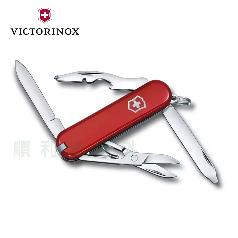 瑞士維氏 VICTORINOX Rambler10用瑞士刀 0.6363 紅色  OUTDOOR NICE-細節圖2