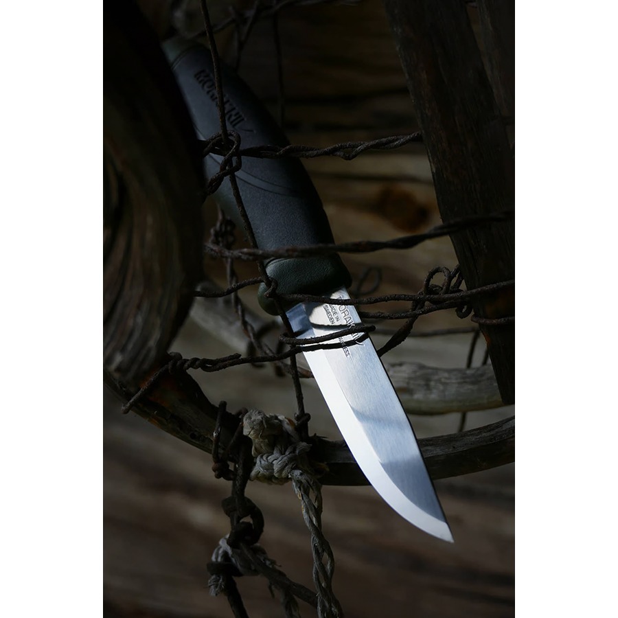 瑞典Morakniv Companion 多功能不鏽鋼直刀 軍綠 露營刀 登山刀 OUTDOOR NICE-細節圖7