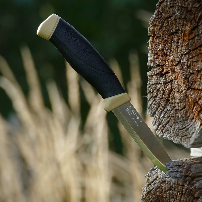 瑞典Morakniv Companion 多功能不鏽鋼直刀 軍綠 露營刀 登山刀 OUTDOOR NICE-細節圖8