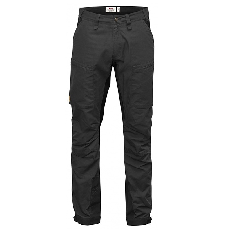 瑞典 FJALLRAVEN Abisko Lite 拼接彈性長褲 82890R 深灰 輕量耐磨 OUTDOOR NICE-細節圖2