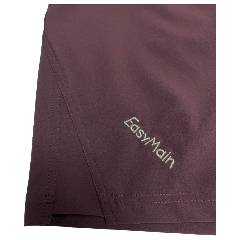 衣力美EASYMAIN 男款彈性速乾運動短褲 RE22045 黑色 透氣快乾 慢跑褲 運動褲 OUTDOOR NICE-細節圖3